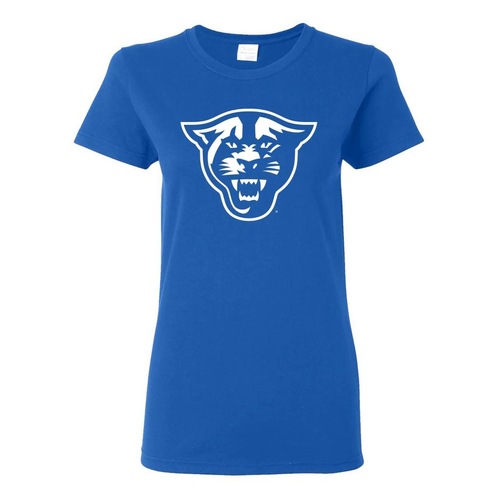 Georgia State Panthers Primary Logo Women's T Shirt - Royal