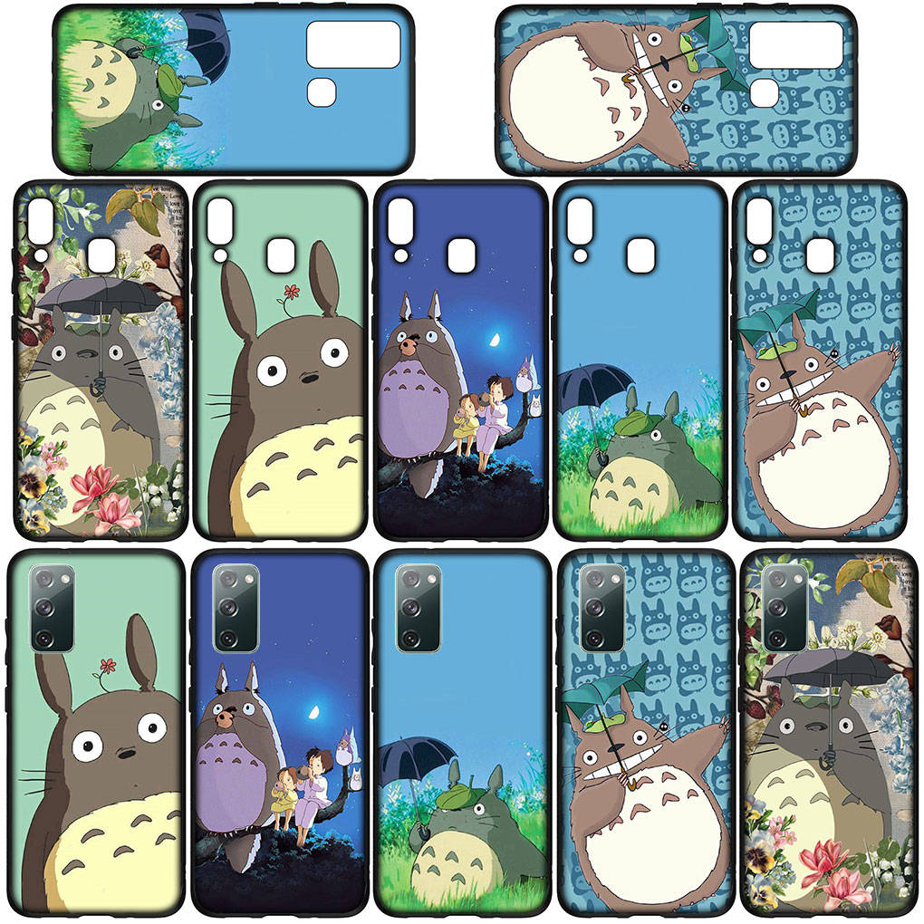 Чехол для iPhone 15 14 Xiaomi Redmi Note 13 12 11 Pro Max X 8 7 9 XR Samsung Galaxy S24 S23 S20 FE 9C 13C OPPO A15 Huawei Comics Totoro Phone Case