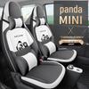 Мини чехол на сиденье автомобиля с пандой, полный обхват, милая кожа для всех сезонов