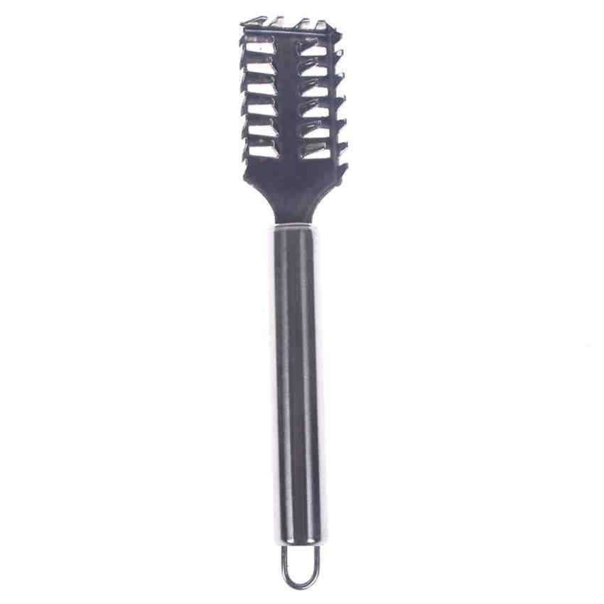 Stainless Steel Fast Cleaning Fish Scale Peeler Manual Scale Removal Brush Fish Scale Remover