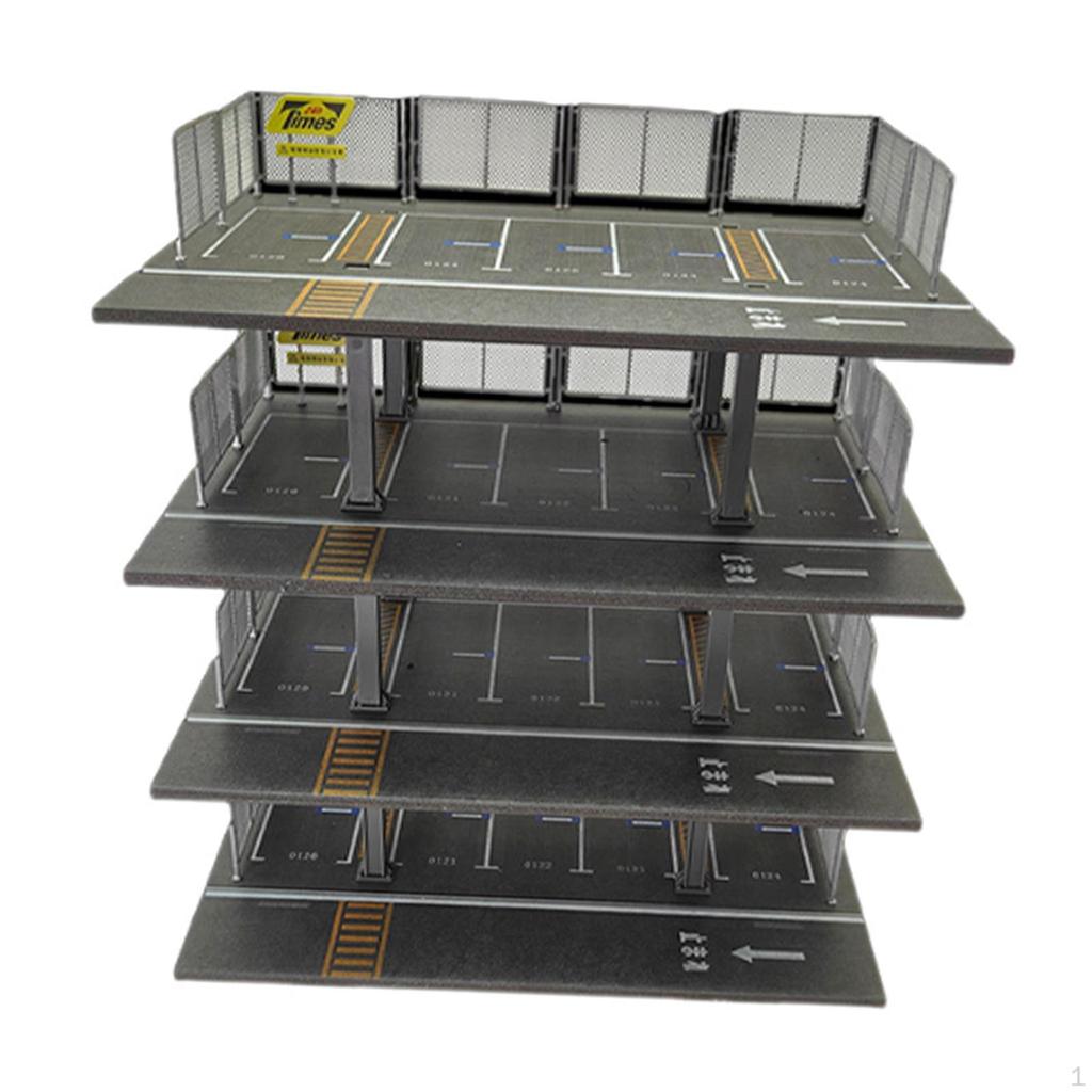 1/64 DIECAST MODEL GARAGE DIORAMA DISPLAY TOP для подарков, коллекционных моделей