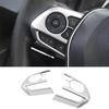 For Toyota Camry XV70 2018~2023 Car Steering Wheel Button Switch Bluetooth Speaker Frame Protective Cover Decoration Accessories