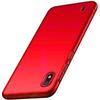 Protective Case - PROSHOP - for Samsung Galaxy A10 - Liquid Silicone - Red - Shockproof