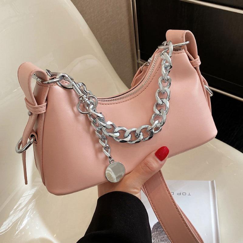 Маленькая сумка высокого класса женская модель 2025 года, популярная текстура в этом году, нишевая сумка через плечо, модная сумка-мессенджер