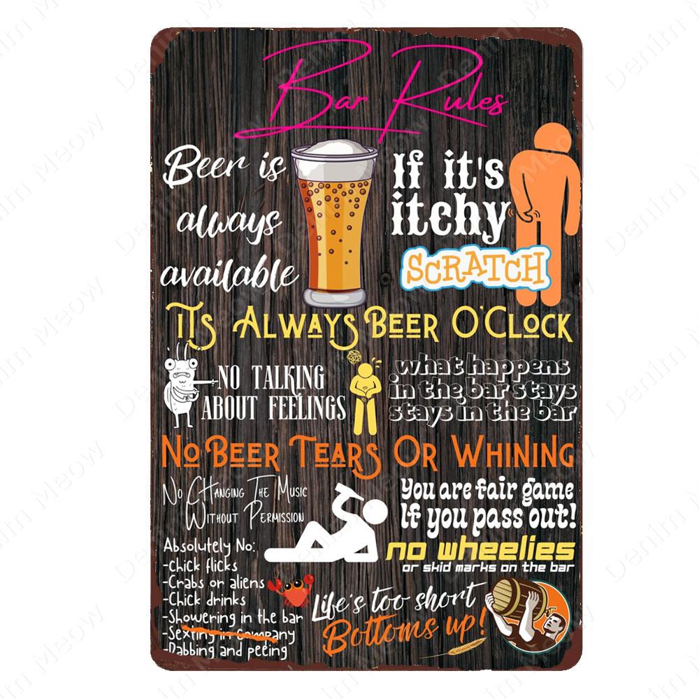 Классический Коктейли Металлический Плакат Московский Мул Старинные Оловянные Вывески Бар Украшения Дома Джин Виски Водка Текила Настенная Художественная Тарелка N365