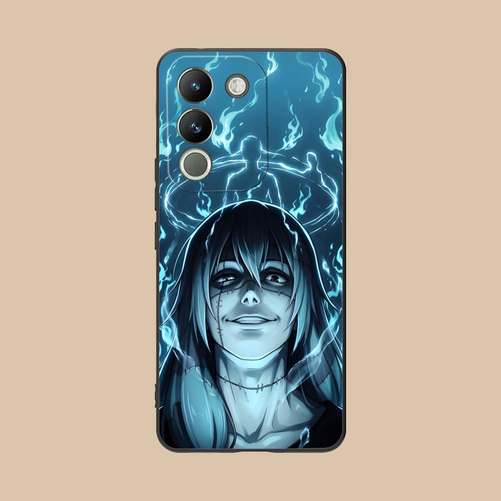 Чехол для телефона JJK Mahito для VIVO Y77 76 75 74 73 72 58 56 55 51 50 38 36 Y19 Y18 Y03 Y01 5G Мягкий ТПУ Ударопрочный Чехол