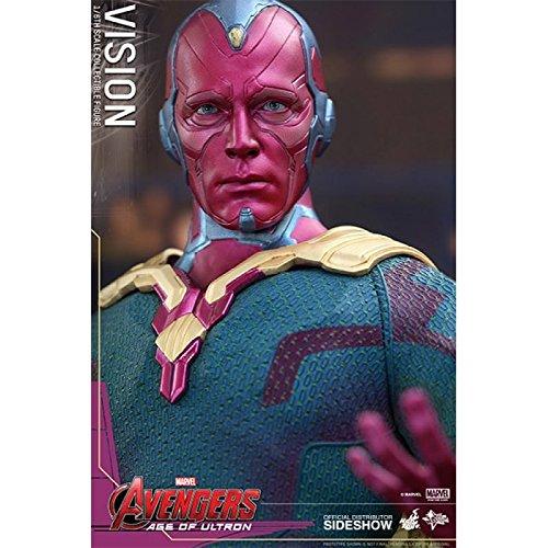 Movie Masterpiece Мстители: Фигурка Мстители: Эра Альтрона Вижен, масштаб 1/6, пластиковая, окрашенная, подвижная
