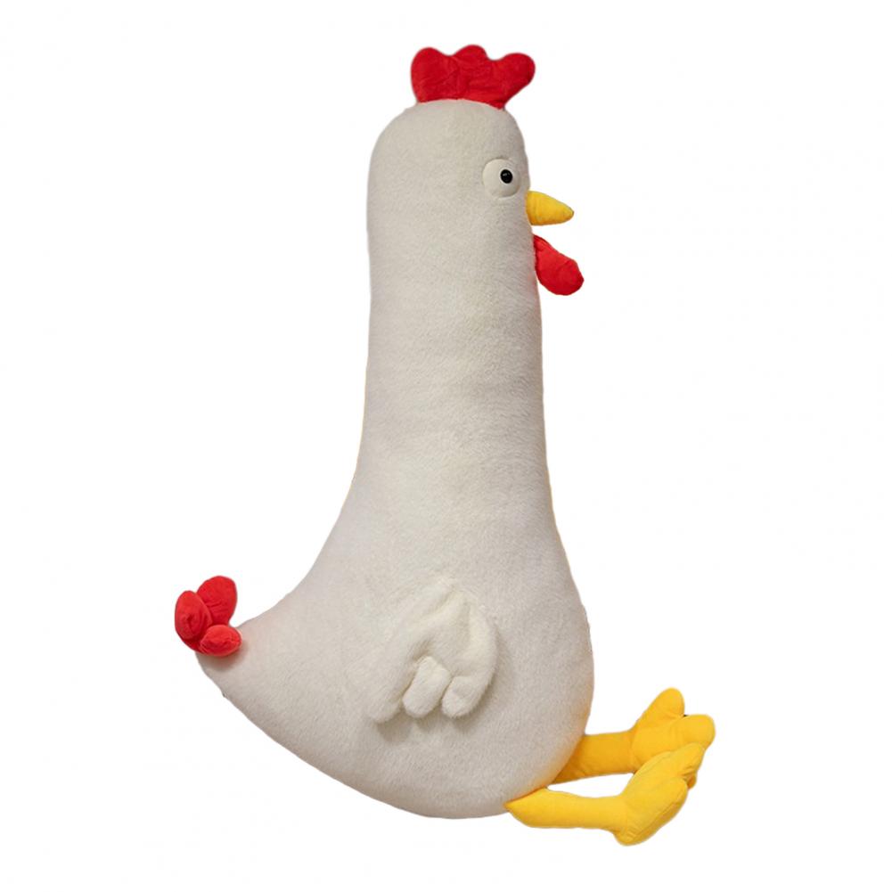 Chick Plush Pillow Long Body Stuffed Animal For Sleeping Soft Body Pillow For Adults Removable Hugging Toy For Bed