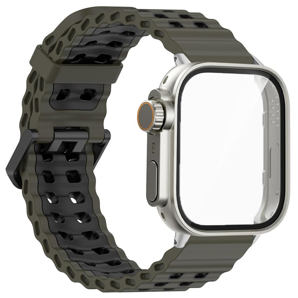 Морской ремешок+ПК чехол для Huawei Watch Fit4 4 Pro Двухцветный ремешок Ghange To Ultra Чехол для Huawei Fit 3 Аксессуары для умных часов