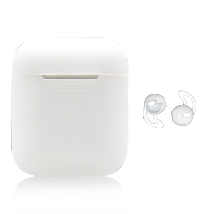 Противоударный мягкий силиконовый защитный чехол для наушников Airpods 1/2
