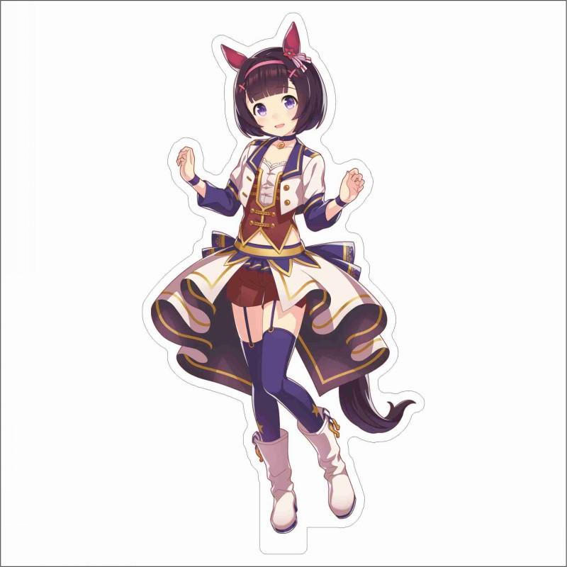 Япония красивая дербиль 15 см персонажи мультфильмов акриловая двухсторонняя подставка модель каваи милая офисная декоративная панель постоянные поклонники записи