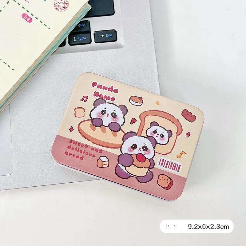 Мультяшная жестяная коробка, милая жестяная коробка для конфет, ювелирных изделий, подарочная коробка для хранения, креативная подарочная коробка, коробка для конфет