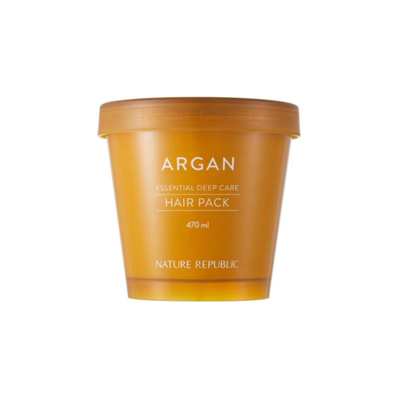 Nature Republic Argan Essential Deep Care Hair Pack Intensive Repair Treatment 470ml