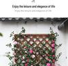Artificial Rose Vine for Outdoor Decor - Hanging, Shading & Balcony Beautification