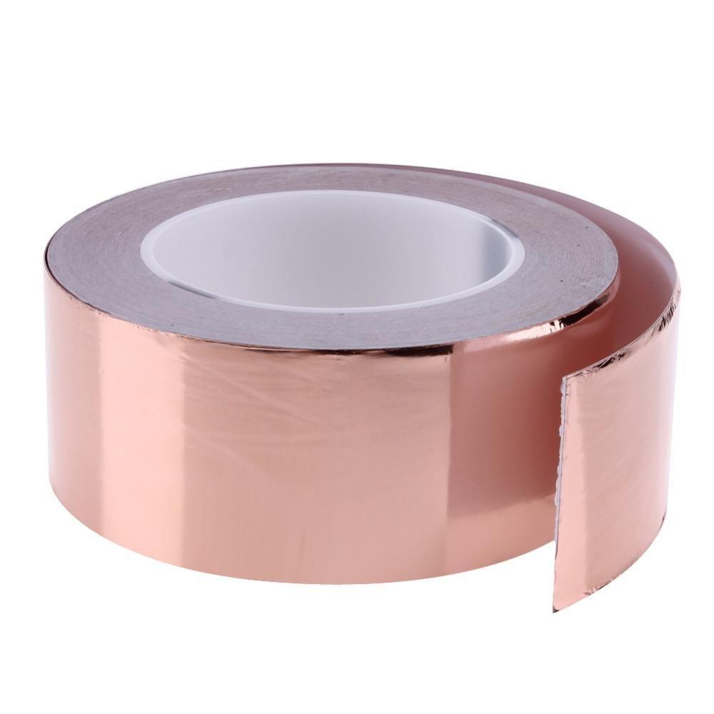 Heat Resist EMI Shielding Anti-static Single Side Copper Foil Tape Conductive Repair Tape