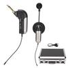 Wireless Instrument Microphone Shockproof 360 Degrees  Gooseneck UHF Mic Transmitter Receiver for Guitar