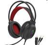 Redragon Wired Gaming Headset with LED Stereo Surround Noise RGB Volume Lightweight Design for Extended Compatible with and Switch Backlight, Sound,