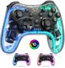 Switch Controller Colors RGB Wireless Switch Controller App Settings 10 Color Conversion Wake Up Switch Pro Controller Switch OLED Compatible TURBO