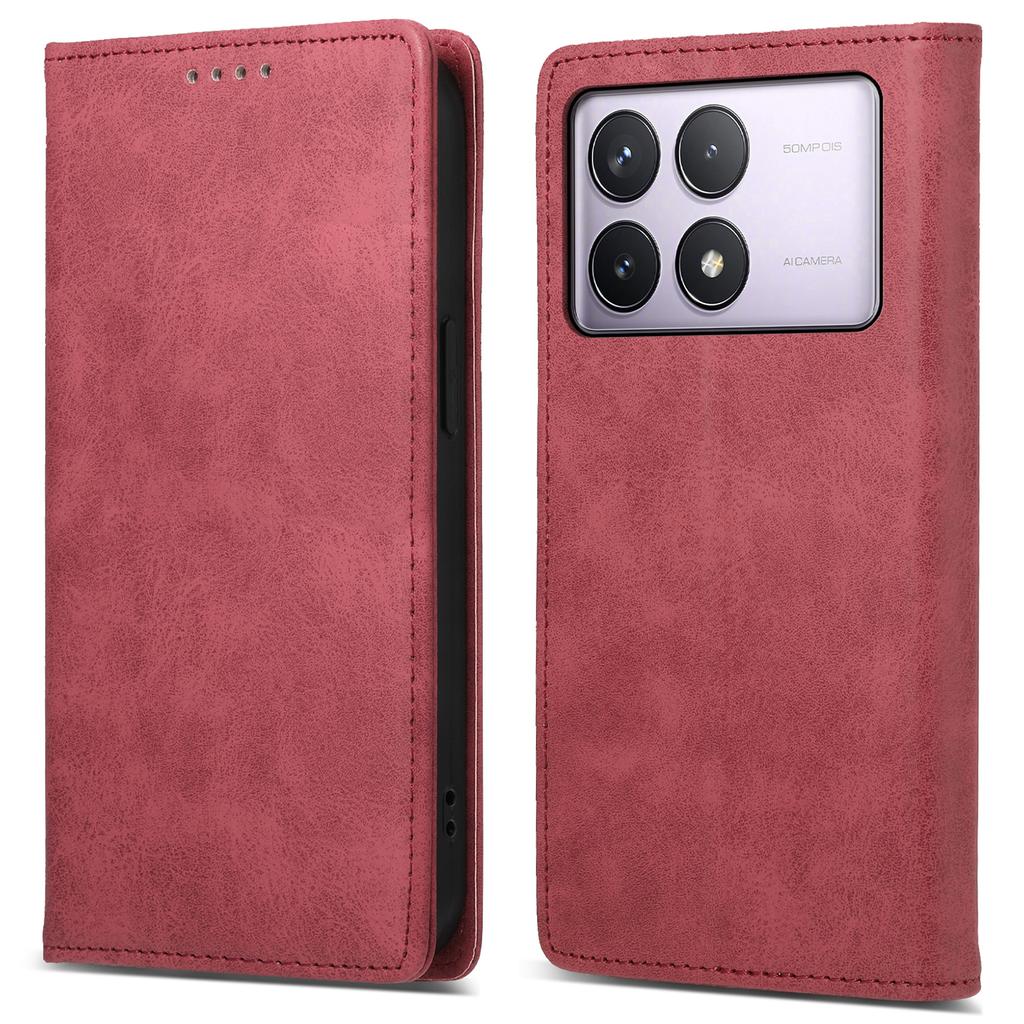 DF-05 Для Xiaomi Poco F6 Pro 5G/Redmi K70 5G/K70 Pro 5G Чехол с RFID-блокировкой, чехол для телефона из ПУ кожи