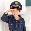 Authentic 9 Piece Full Set Police Cosplay Children Police Officer Halloween Costume Kids Police Uniform Boys Costume Cosplay Costume E0175 [monoii]