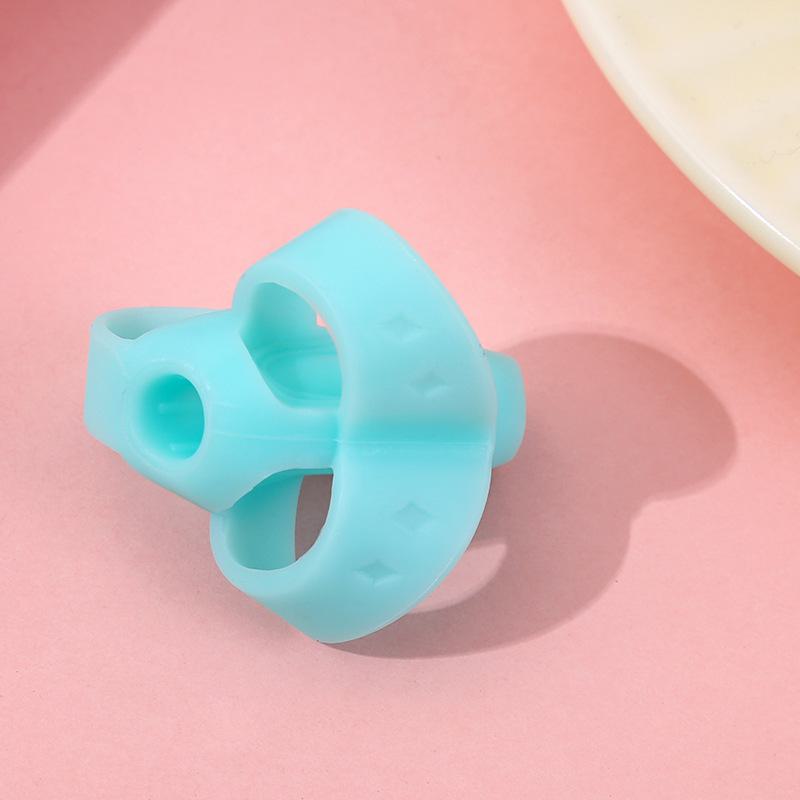 Эргономичный силиконовый держатель для ручки для детей - Улучшает осанку при письме и мелкую моторику