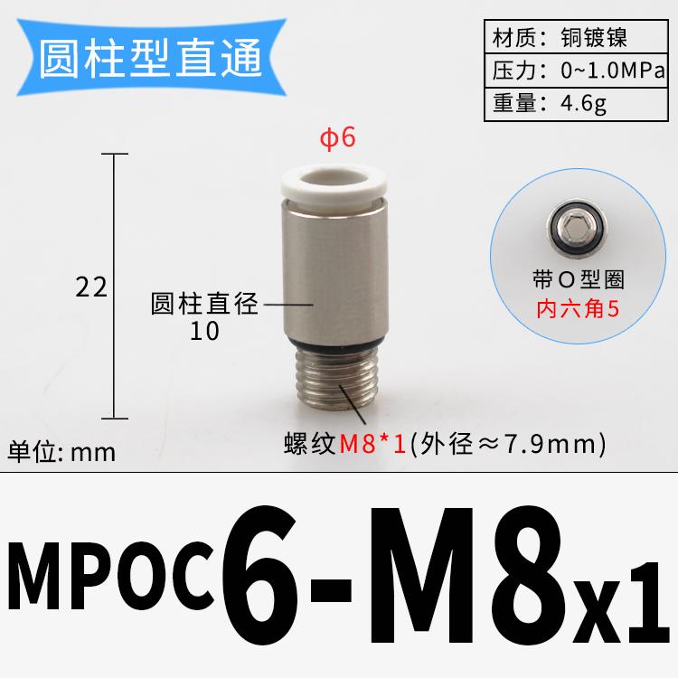 PC M3/4/5/6/8 1/8" 1/4" 3/8" BSP x 3 4 6 8 10 мм Трубка Латунь Пневматические Фитинги Быстроразъемное Соединение Для Цилиндра Компрессора