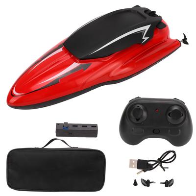 Радиоуправляемая лодка RC корабль Водонепроницаемая высокоскоростная модель скоростного катера Игрушка для детей старше 8 лет