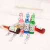 Брелок для вина с банками соджу, брелок для ключей, имитация банок соджу, брелок для ключей, аксессуары для автомобильных ключей