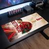 Cristiano Ronaldo Custom Large Mouse Pad, Personalized Name Text Print, Football Logo Non‑Slip Desk Mat Gaming Gift
