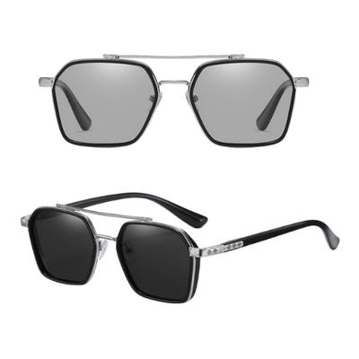 Солнцезащитные очки FEISEDY фотохромные поляризационные с защитой UV400 и унисекс очки для B1328 мужские линзы, меняющие цвет, легкие, 26 г,