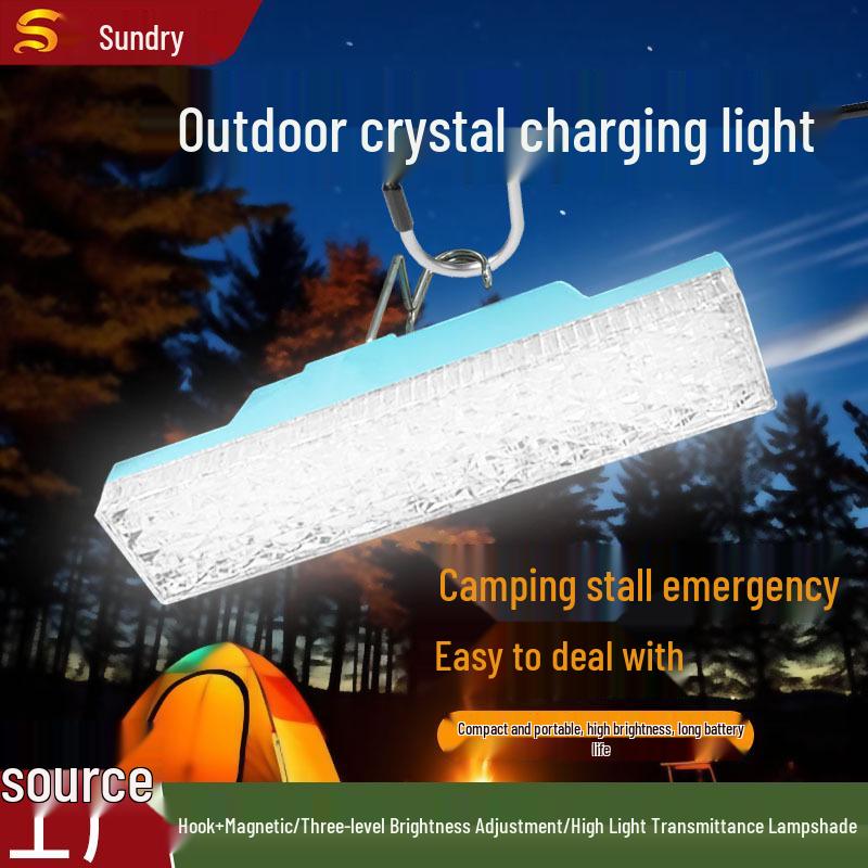 LED High-Quality Crystal Strip Lamp: Super Bright, Energy-Saving Lighting for Home, Dorm, Fill Light, and Photography.