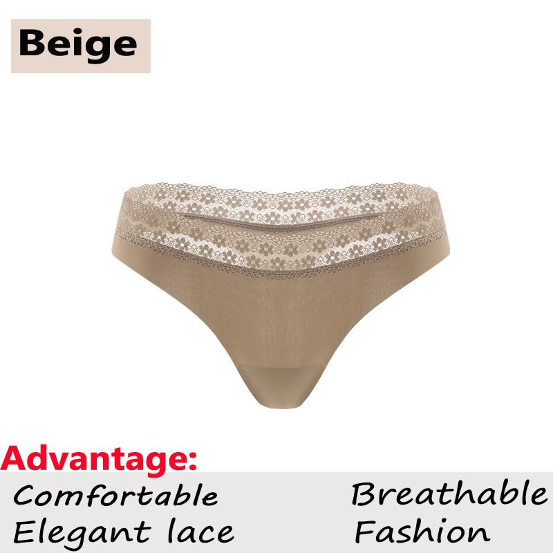 FINETOO 1 шт. Женское кружевное бесшовное нижнее белье большого размера на талии, мягкое, удобное, модное, дышащее, быстросохнущее, милое нижнее белье S-XXL