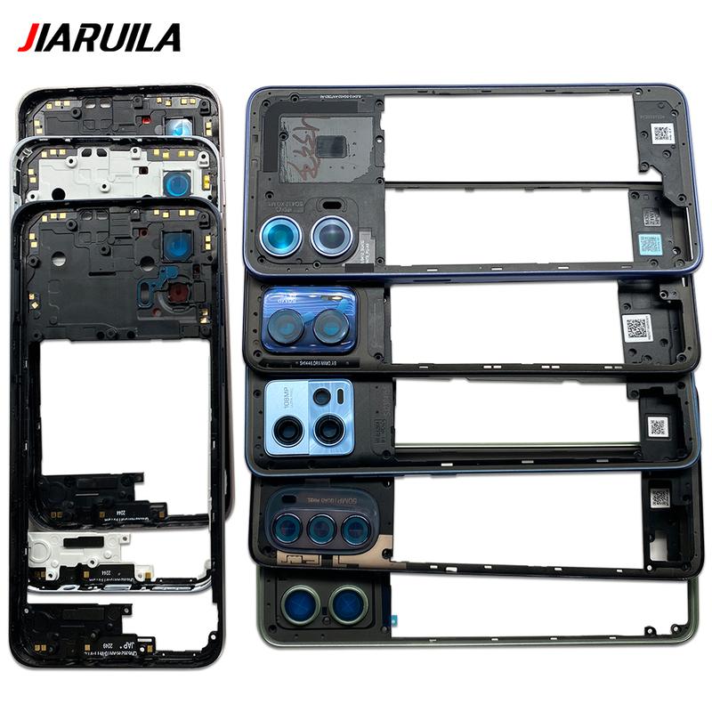NEW Back Cover Middle Frame Holder Housing For Moto G04 G23 G34 G53 G54 G62 G72 G73 Middle Frame Repair and Replacement Parts