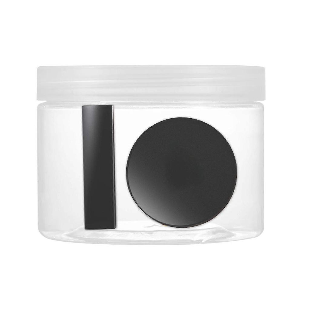 Empty Cosmetic Dispenser Plastic Makeup Jars for Storage Use 8Pcs Transparent