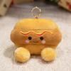Smiling Fruit Plush Toy Keychain For Kids With Soft Short Plush Material