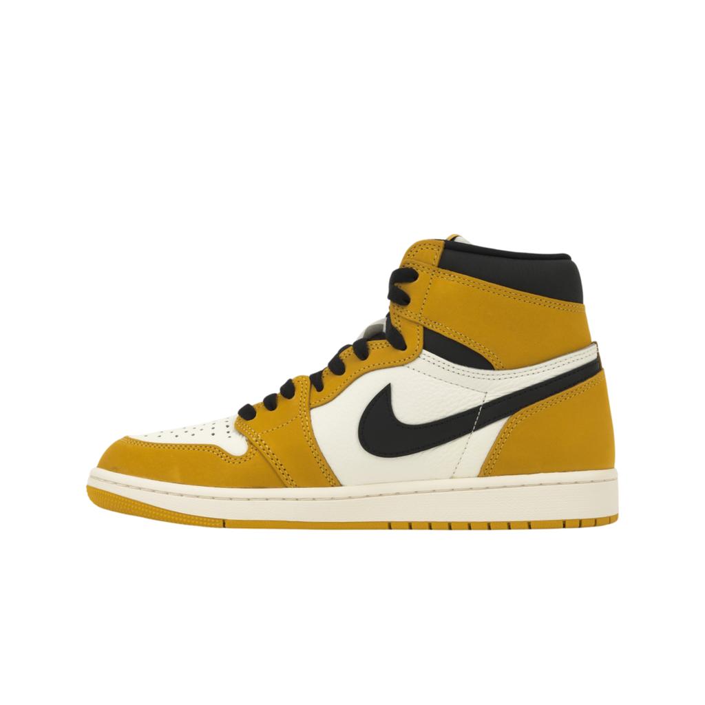 Кроссовки унисекс Air Jordan 1 Retro High OG Yellow Ochre Black Sail DZ5485-701