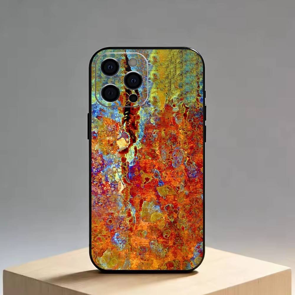 Красота ржавчины Чехол для телефона Силиконовый Мягкий Для IPhone 17 16 15 14 13 12 11 X XR Plus Pro Max Plus