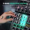 BOMGE Professional Audio Mixer Soundboard Console Stereo DSP DJ Studio Recording
