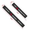 pdsh9 Car Door Sill Carbon Fiber Sticker Threshold Side Anti Scratch Tape Waterproof For Mitsubishi Motors Metal Label Sticker Label