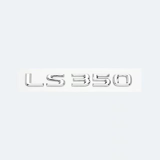 Front or Side or Rear Trunk Badge ABS Sticker For Lexus F SPORT LS LS350 LS400 LS460 LS460L LS500 LS500h LS600hL badge stickers
