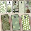 Matcha Sage Green Love Heart Case For Samsung Galaxy J3 J5 J7 2017 A3 A5 J1 2016 J4 J6 Plus A6 A7 A8 A9 J8 2018 Coque