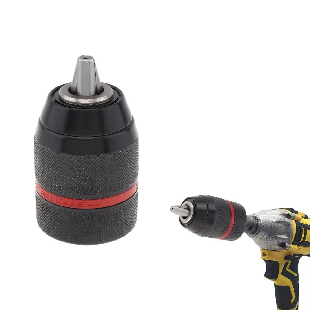 Специальный патрон для электрической дрели из цинкового сплава, ударная головка, адаптер для металлической ручной дрели, литиевая электрическая дрель