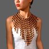 Handmade Pearl Necklace And Earring Ensemble For Wear Casual