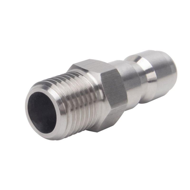 NEW HOT In Stock-Spray-Gun Wand Adapter 10Pcs Pressure Washer Snow Foam Nozzle Quick Plug Connector 1/4" Disconnect Release Fitt