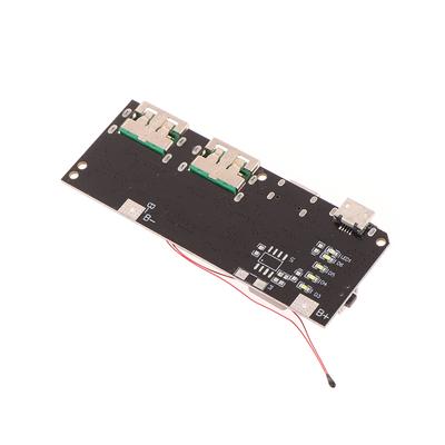 Qc4.0+Pd3.0 Светодиодный Двойной USB 22.5 Вт Micro/Type-C USB Мобильный Пауэрбанк 18650 Модуль Зарядки Защита от Температуры / Цепи