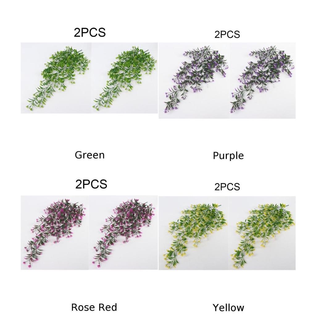 2 шт. искусственные цветы настенное подвесное плетеное растение 78 см  