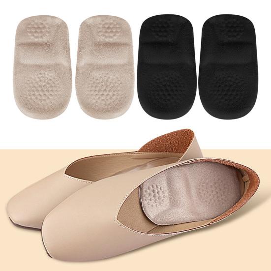 2 пары гелевых накладок на пятку, максимальное удобство, облегчение боли, шпоры, подошвенный фасциит, плоскостопие для пятки