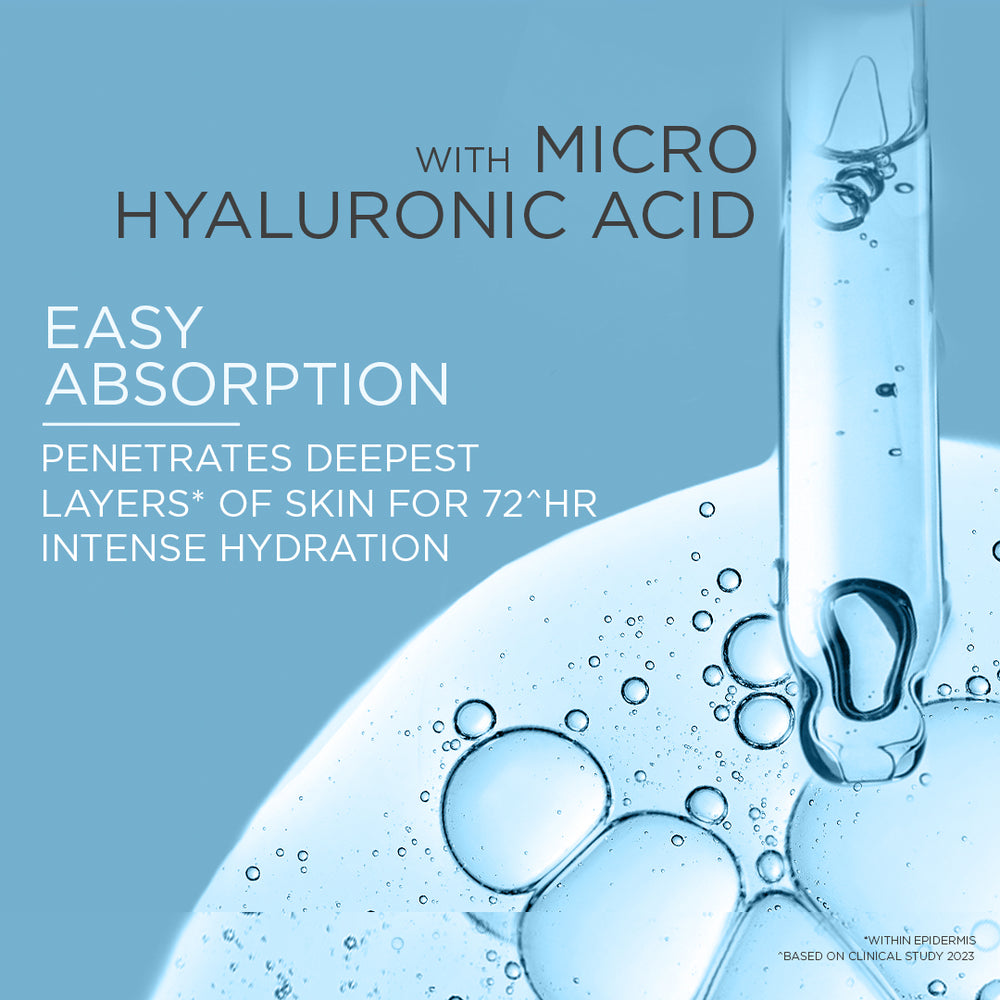 POND'S Сыворотка Hydra Light с 2% гиалуроновой кислотой 14 мл для глубокого увлажнения на 72 часа, упругой и сияющей кожи, легкая быстро впитывающаяся сыворотка для лица