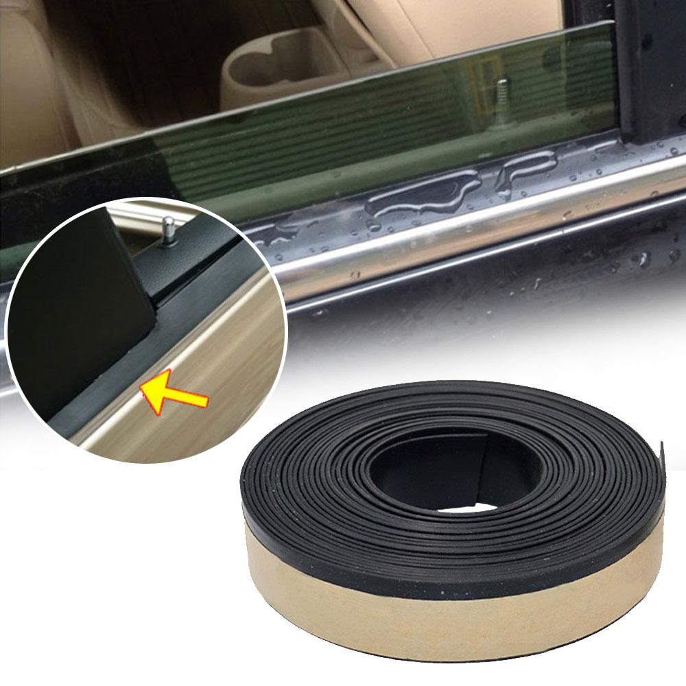 1M Universal Car Window Waterproof Protector Weatherstrip Edge Trim for Auto Rubber Seals Door Glass Window Rubber Sealing Strip