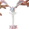 Напечатанная на 3D-принтере фигурка летающего дракона, крылатый дракон-фиджет с подвижными суставами, шарнирная драконья декорация, украшение